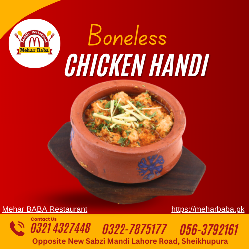 Chicken Handi Bonless